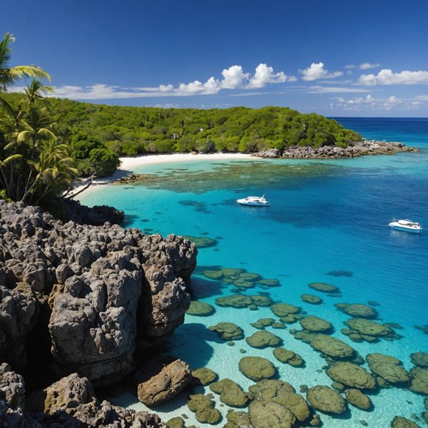 Peut-on trouver une location de vacances en Nouvelle-Calédonie avec des cours de plongée et des excursions en bateau?